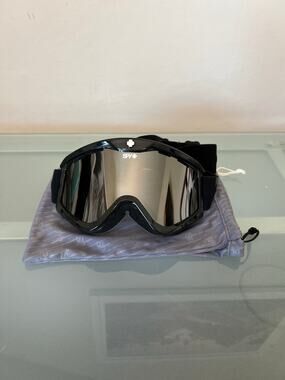 Spy Optics ski snowboard goggles dark lens EUC mirrored lens adult big kid